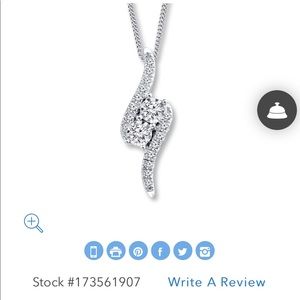 Kay’s ever us 1/4 carat diamond pendent